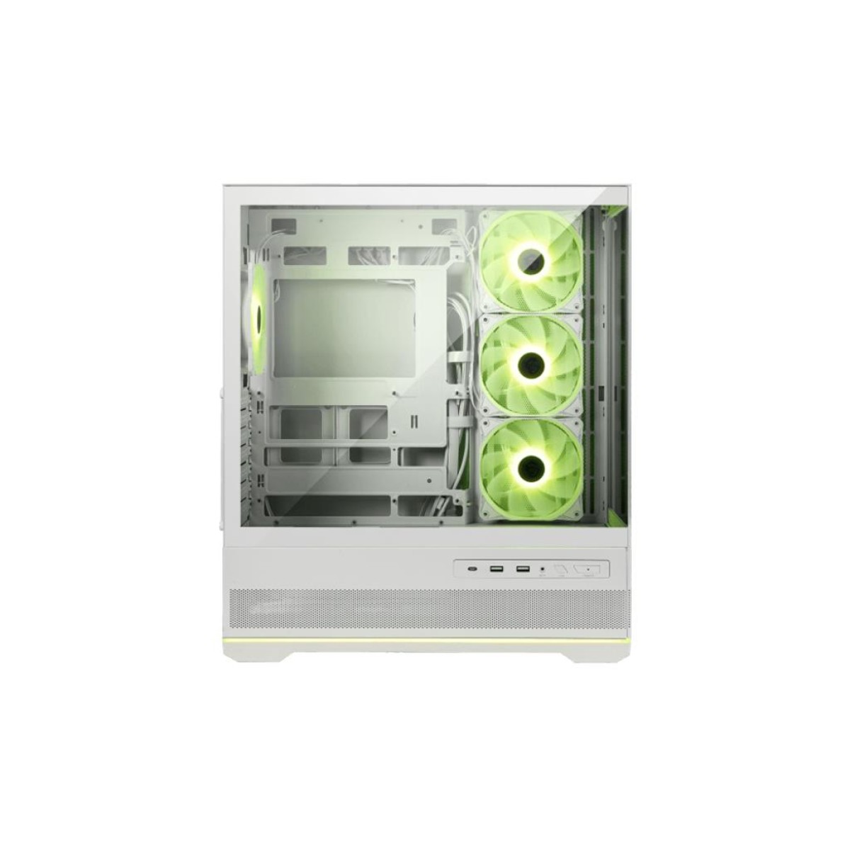 Case|MSI|MAG PANO 110R PZ / WHITE|MidiTower|Case product features Transparent panel|Not included|Colour Black|MAGPANO110RPZWHITE
