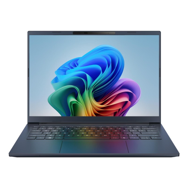 Notebook|ACER|Aspire|Aspire 14 A|CPU Qualcomm Snapdragon|X1-26-100|3 GHz|14 "|1920 x 1200 pixels|RAM 32 GB|LPDDR5x-SDRAM|SSD 1000 GB|Discrete graphics Not available|On-board graphics Yes|OS installed Windows 11 Home|Colour Blue|Weight 1.26 kg|NX.JP3E