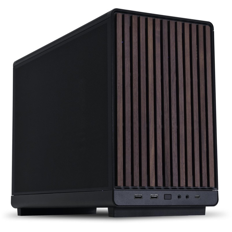 Case|LIAN LI|micro ATX/Micro-ITX|Black/Wood|Micro Tower|PC|Lian Li A3-mATX Wood Edition Black (G99.A3X-WD.00)|G99.A3X-WD.00