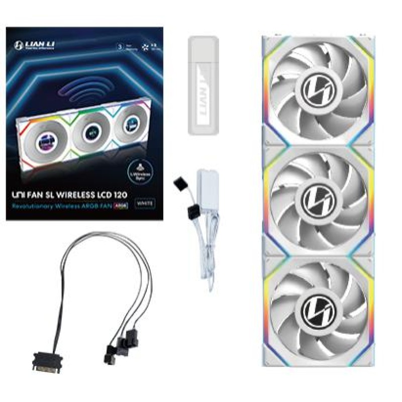 CASE FAN 120MM/G99.12SLLCD1W3W.00 LIAN LI