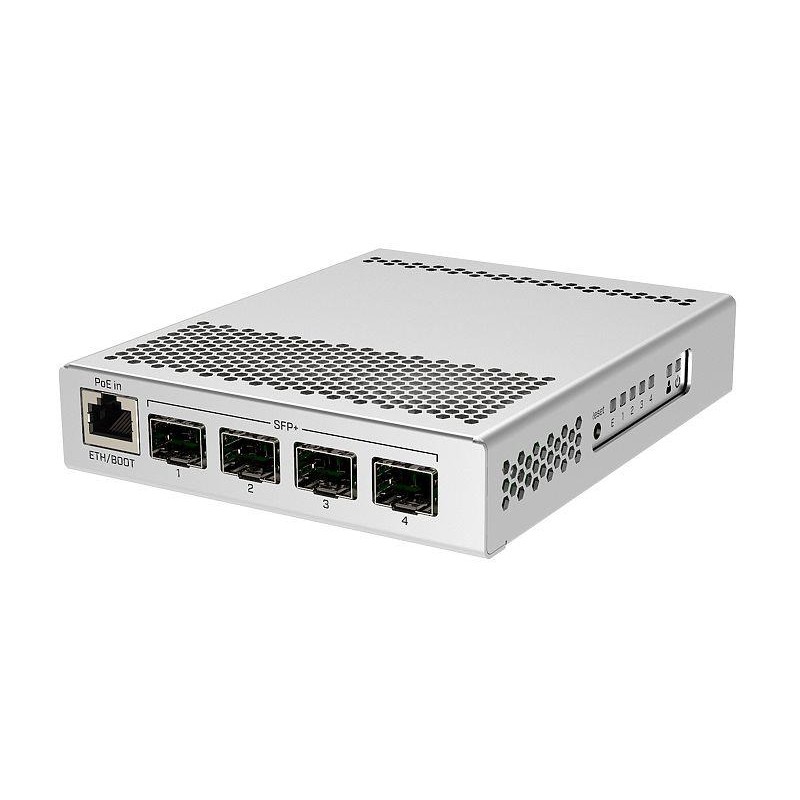 Switch|MIKROTIK|PoE ports 1|CRS305-1G-4S+IN