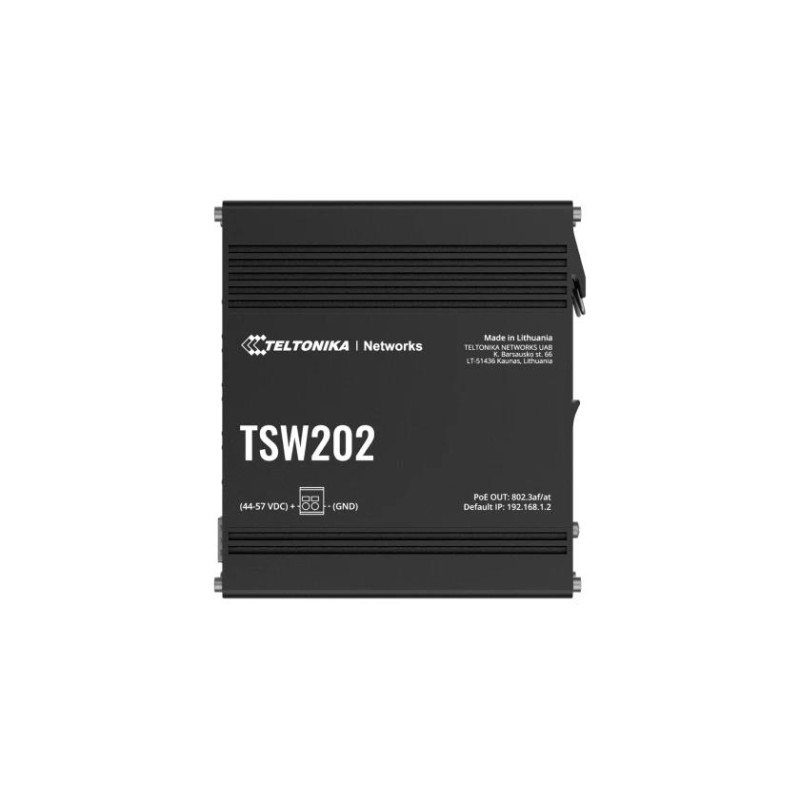 Switch|TELTONIKA|TSW202000000|Type L2|PoE+ ports 8|240 Watts|TSW202