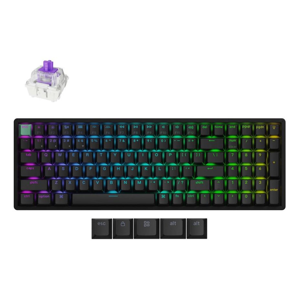 KEYBOARD WRL K4 HE STANDARD ED/BLACK K4H-J1 KEYCHRON