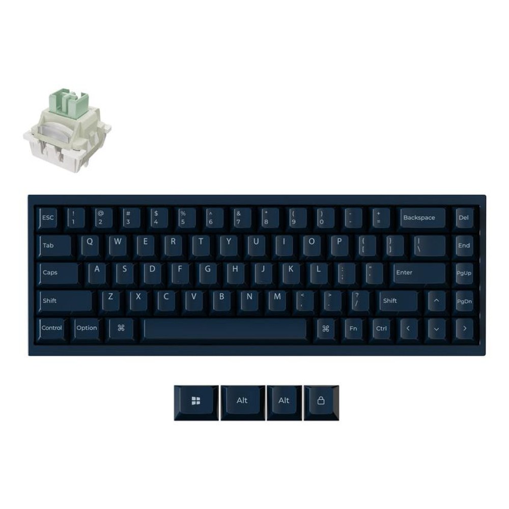 KEYBOARD USB-C Q16 HE 8K/NAVY BLUE Q16HW-J1 KEYCHRON