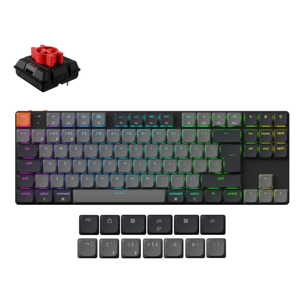 KEYBOARD WRL K1/BLACK K1X-A1 KEYCHRON