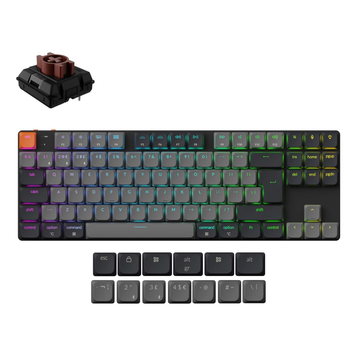 KEYBOARD WRL K1/BLACK K1X-A3 KEYCHRON