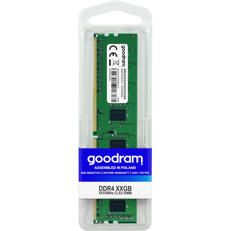 MEMORY DIMM 16GB PC25600 DDR4/GR3200D464L22/16G GOODRAM