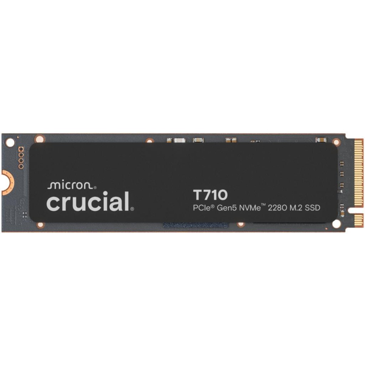 SSD|CRUCIAL|600xTBW rating|NVMe Yes|PCI Express 5.0|M.2|1000 GB|Crucial T710 1TB (CT1000T710SSD8)|T710|CT1000T710SSD8