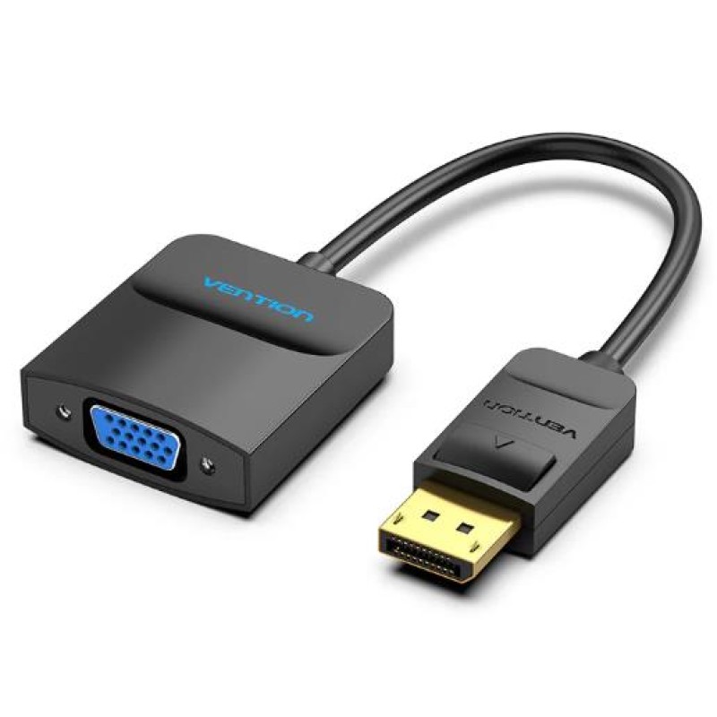 I/O ADAPTER DP TO VGA/0.15M BLACK HBFBB VENTION
