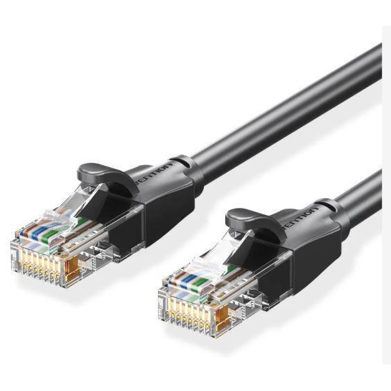 PATCH CABLE CAT.6 UTP/30M BLACK IBEBT VENTION
