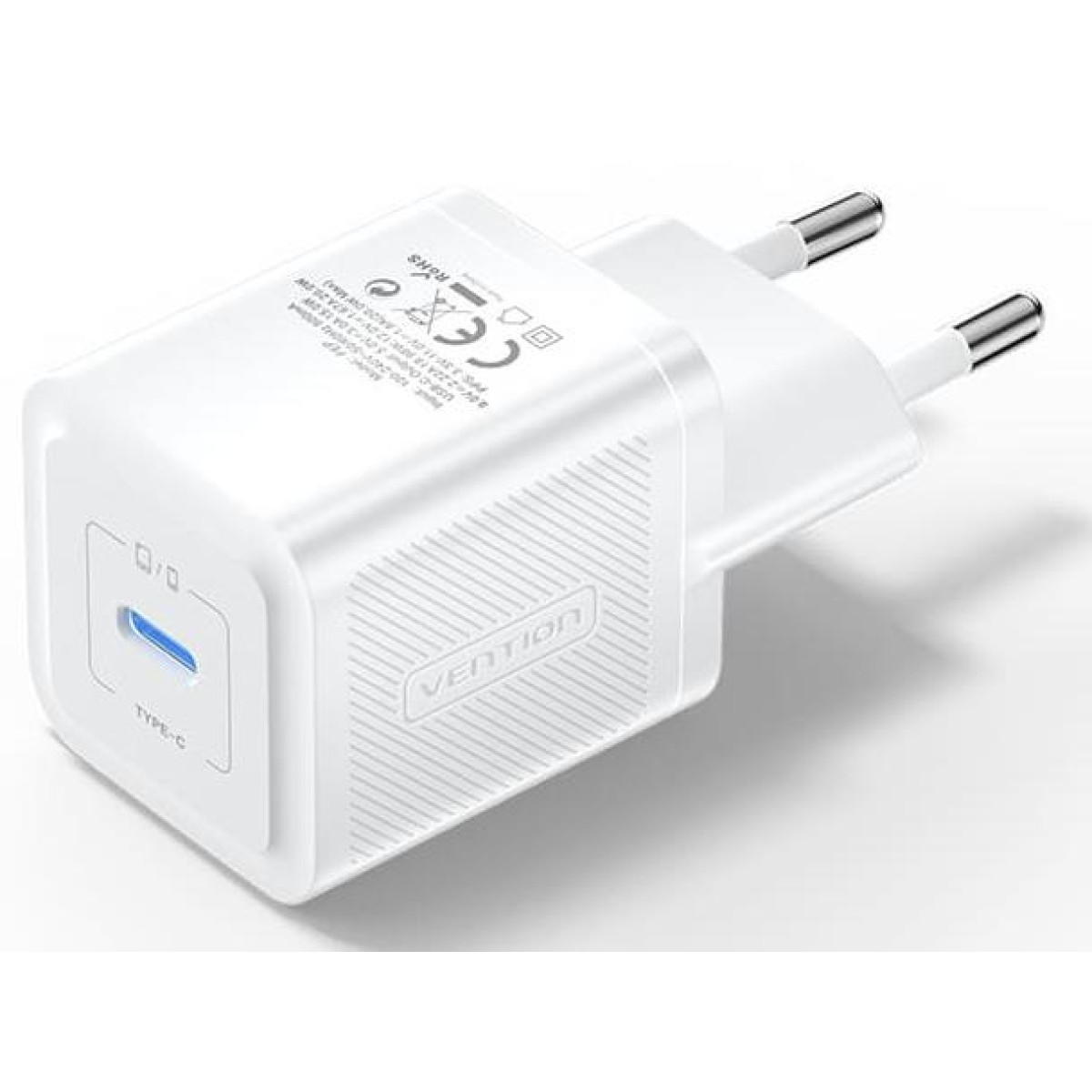 MOBILE CHARGER WALL 20W USB-C/1P WHITE FEPW0-EU VENTION
