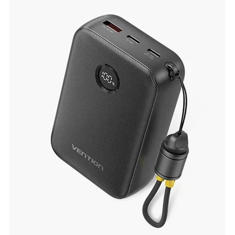 POWER BANK USB 20000MAH 22.5W/BLACK FKBB0-C VENTION