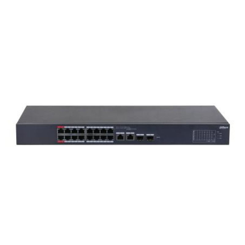 Switch|DAHUA|DH-CS4218-16ET-190|Type L2|PoE ports 16|190 Watts|CS4218-16ET-190