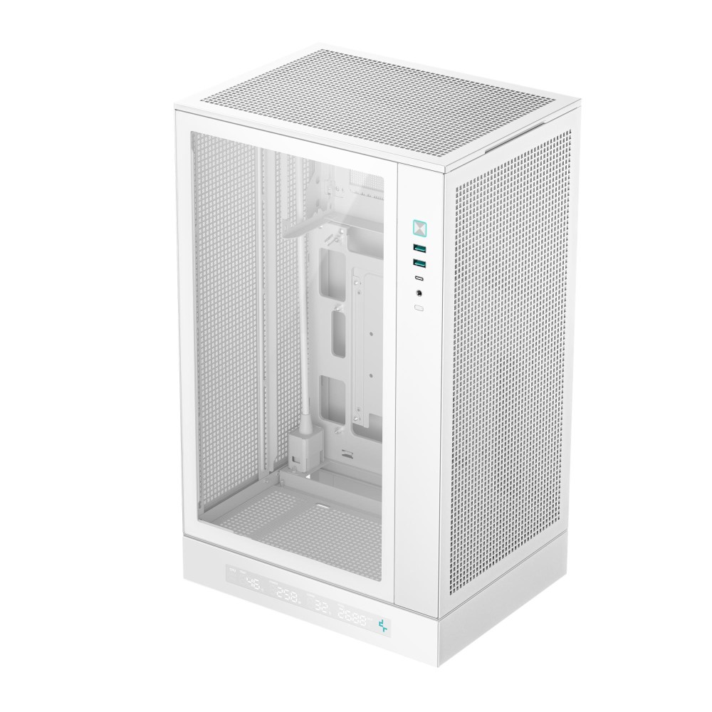 Case|DEEPCOOL|micro ATX/Mini-ITX|White|Mini Tower|PC|CH270 Digital WH|R-CH270-WHNDM0-G-1