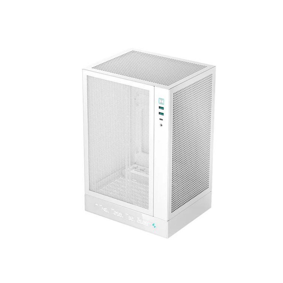 Case|DEEPCOOL|Mini-ATX|White|Tower|PC|CH170 DIGITAL WH|R-CH170-WHNPI0D-G-1