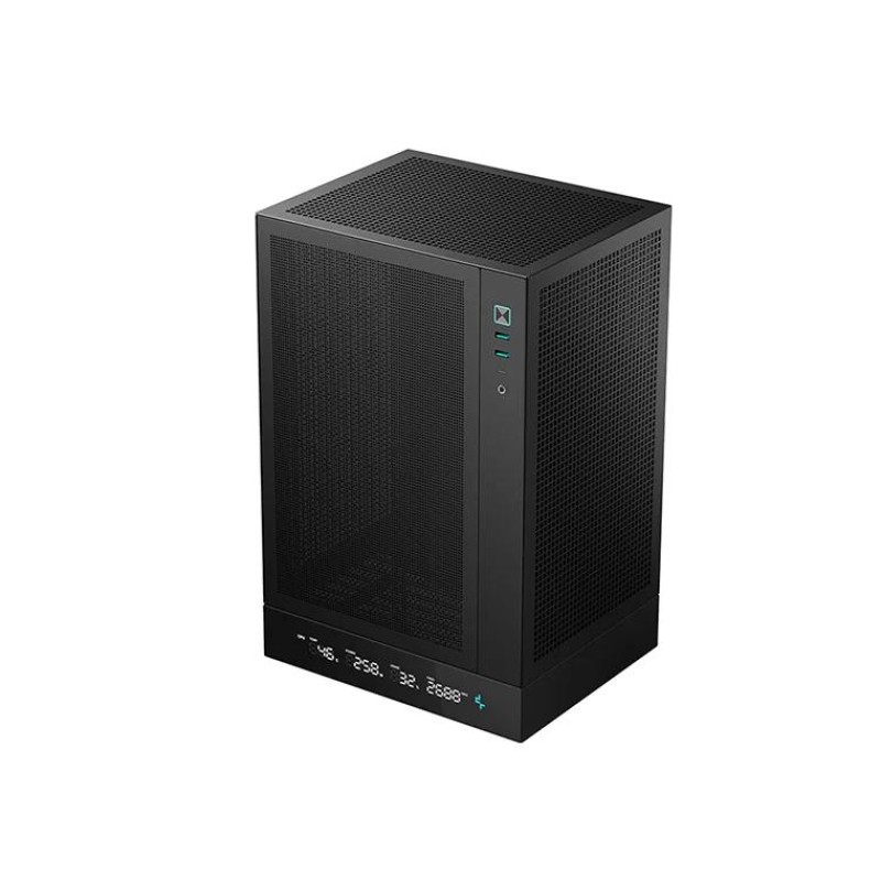 Case|DEEPCOOL|Mini-ATX|Black|Tower|PC|CH170 DIGITAL|R-CH170-BKNPI0D-G-1
