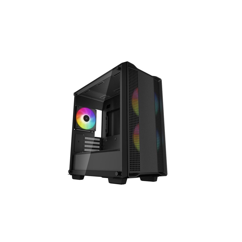 Case|DEEPCOOL|micro ATX/Mini-ITX|Black|Mini Tower|PC|CC360 ARGB|R-CC360-BKAPM3-G-1
