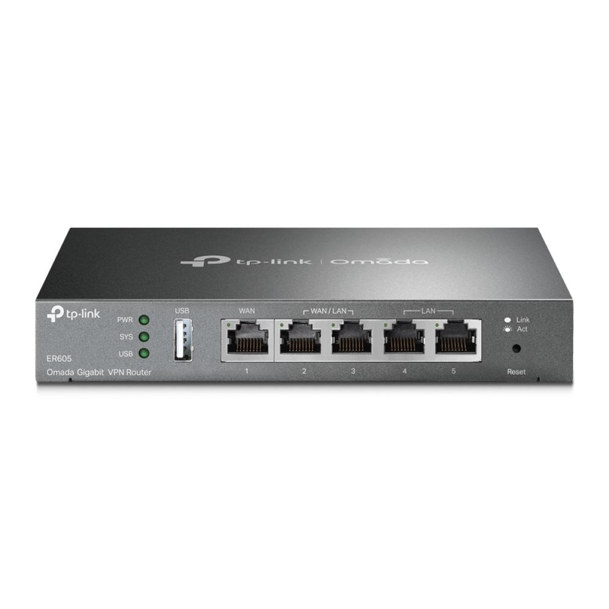 NET ROUTER 1000M 5P VPN/OMADA ER605 TP-LINK