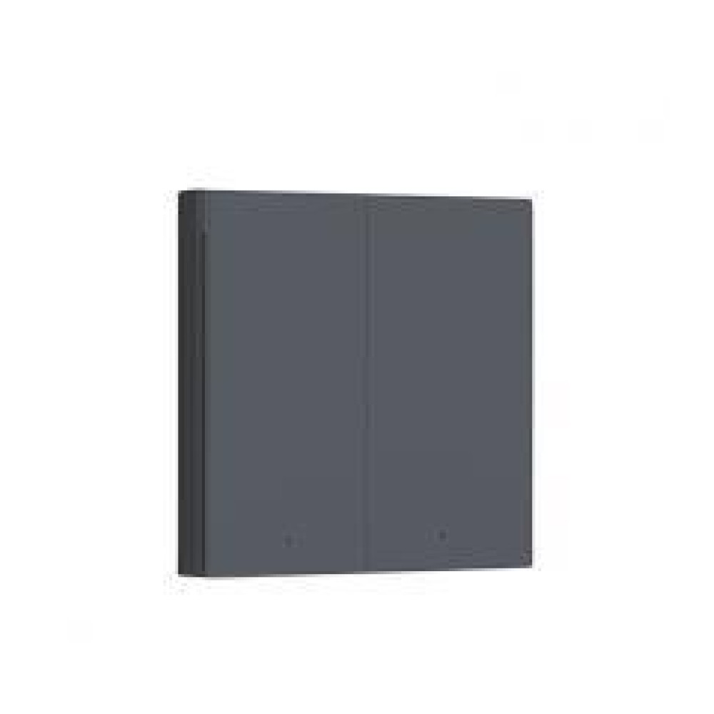 SMART HOME WIRED SWITCH DOUBLE/GREY WS-EUK02-G AQARA