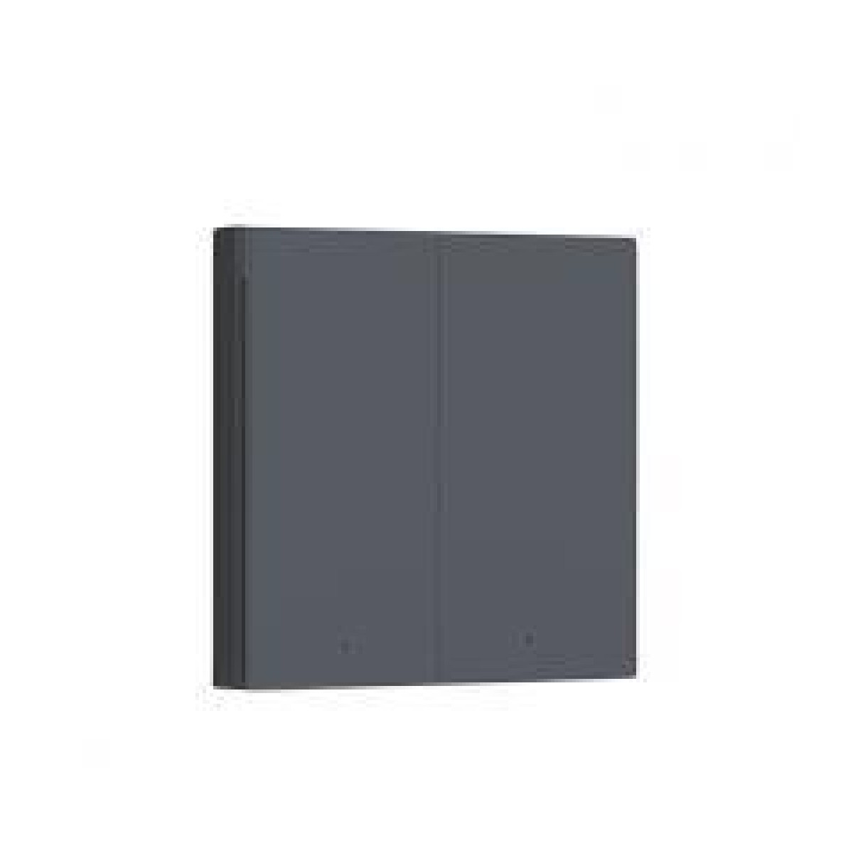 SMART HOME WIRED SWITCH DOUBLE/GREY WS-EUK02-G AQARA