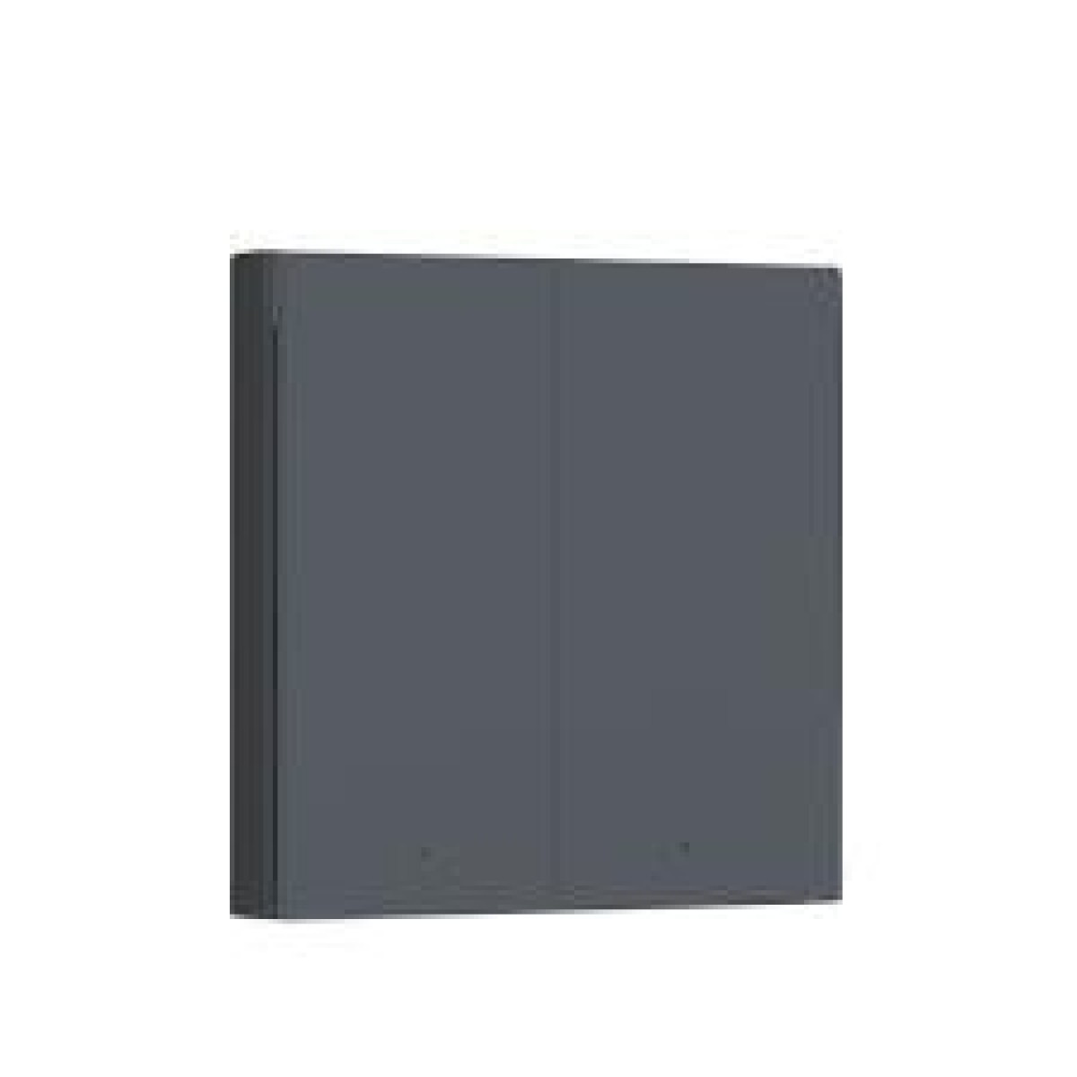 SMART HOME WRL SWITCH/DOUBLE GREY WS-EUK04-G AQARA