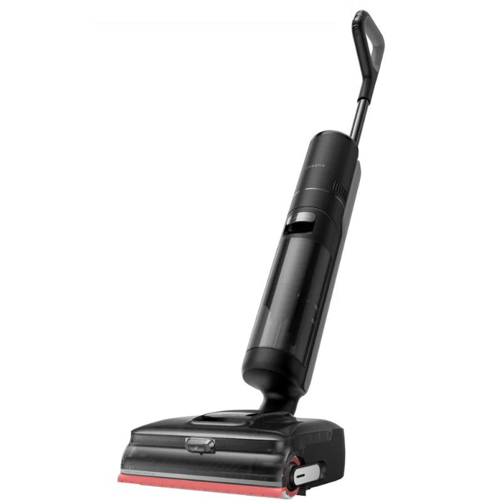 Vacuum Cleaner|DREAME|dry&wet|Electric mop|Black/Red|Bagless|Battery|Suction power 23000 Pa|HHR46D