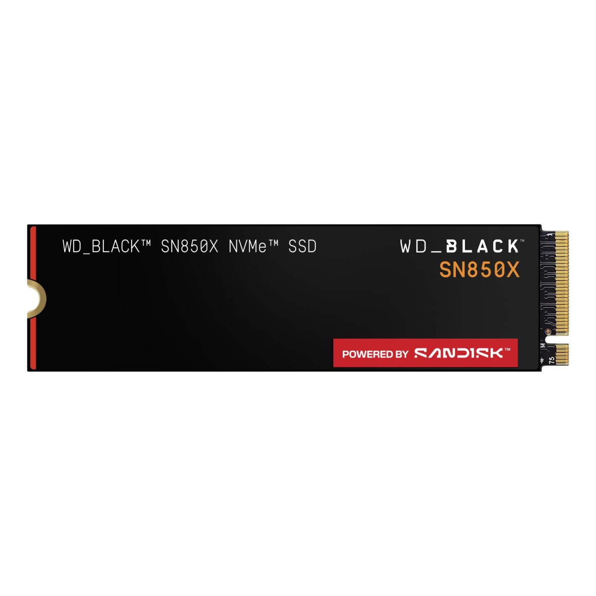 SSD|SANDISK|2400xTBW rating|Read speed 7300 MB/s|Write speed 6600 MB/s|NVMe Yes|PCI Express 4.0|M.2|4000 GB|POWERED BY SANDISK|Black SN850X|WDS400T2X0E