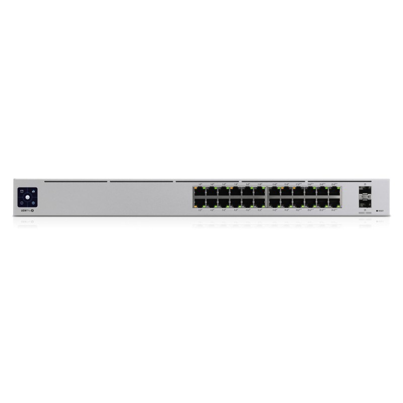 Switch|UBIQUITI|USW-Pro-24-PoE|Type L3|Desktop/pedestal|Rack|24x10Base-T / 100Base-TX / 1000Base-T|2xSFP+|PoE ports 24|PoE+ ports 16|400 Watts|USW-PRO-24-POE