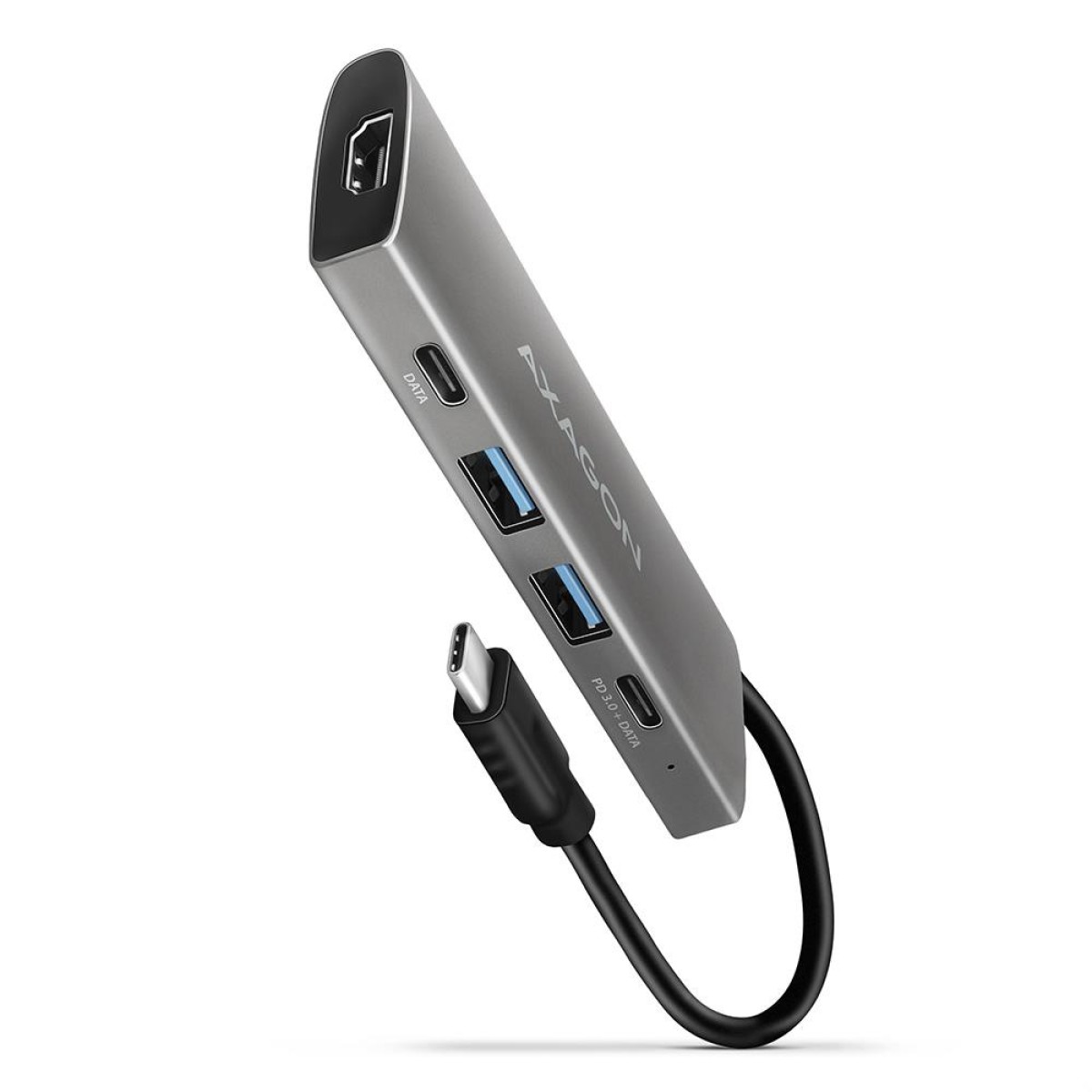 I/O HUB USB-C 5IN1/0.2M HMC-5G2 AXAGON
