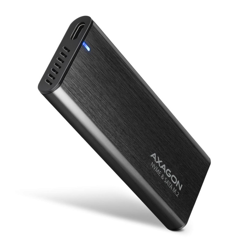 SSD ACC ENCLOSURE M.2 NVME/SATA USB-C EEM2-SB2 AXAGON