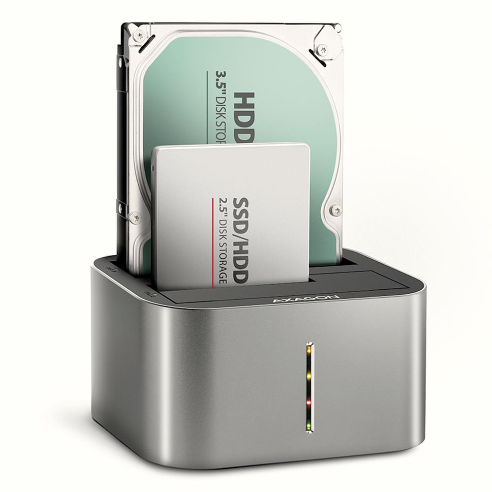 SSD ACC DOCK STATION USB-C/2.5"/3.5" SATA ADSA-DC AXAGON