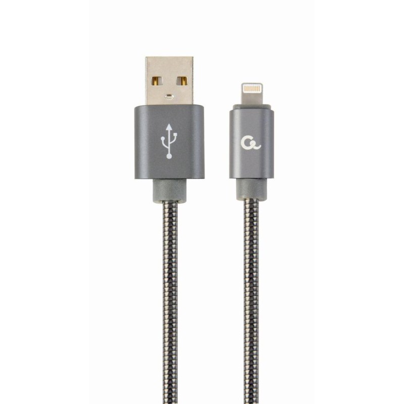 CABLE LIGHTNING TO USB2 2M/CC-USB2S-AMLM-2M-BG GEMBIRD