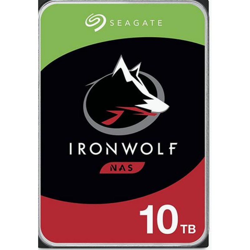 HDD|SEAGATE|IronWolf|10TB|SATA 3.0|256 MB|7200 rpm|3,5"|ST10000VN000