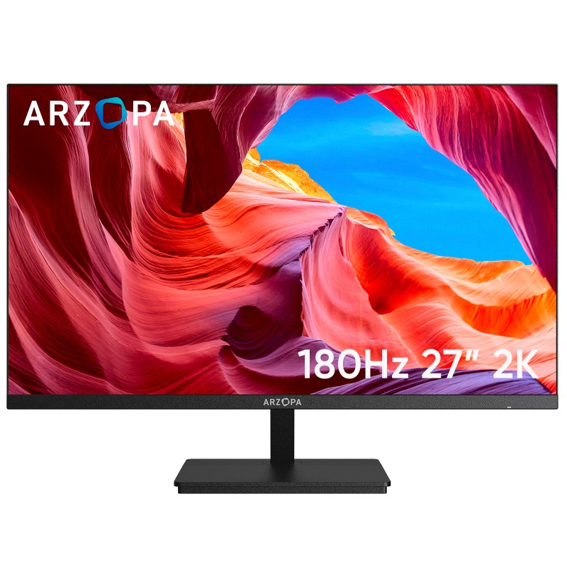 Arzopa Gaming Monitor Black 27" 180Hz 2K QHD M1RC