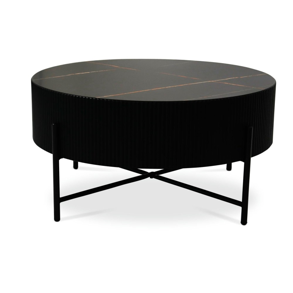 Milo Coffee Table ø80x40 Black
