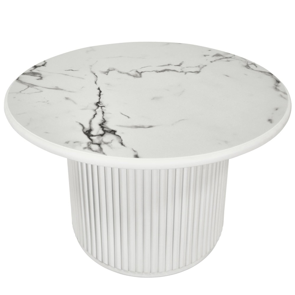 Easy Coffee Table White ø80x42