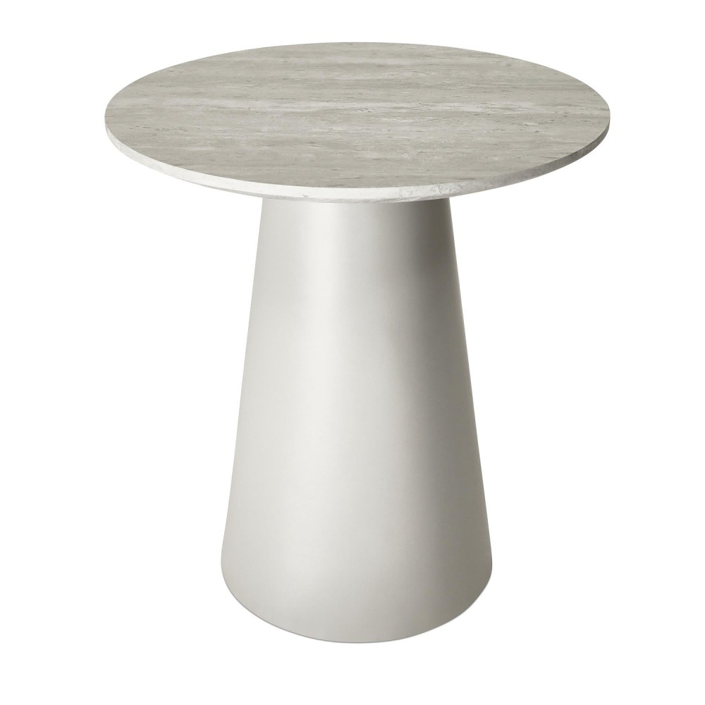 Tango Coffee Table Travertine ø45x50 Grey
