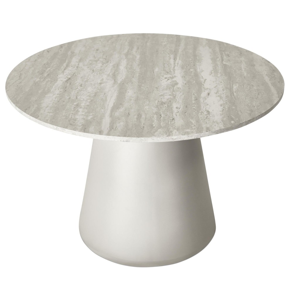 Tango Coffee Table Travertine ø60x40 Grey