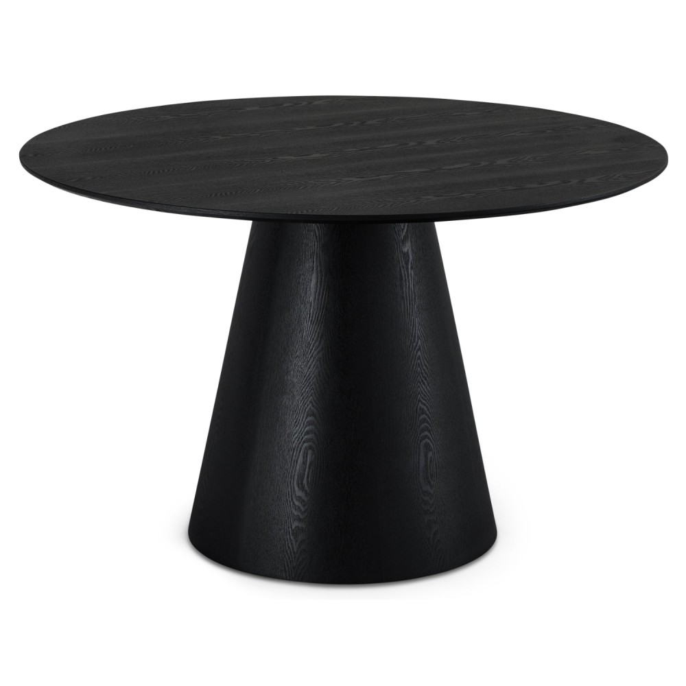 Tango Dining Table ø120 Black Oak