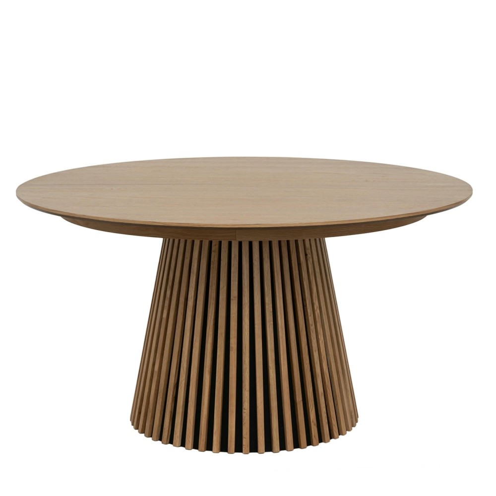 Svendborg Extendable Round Dining Table ø140 Natural Oak