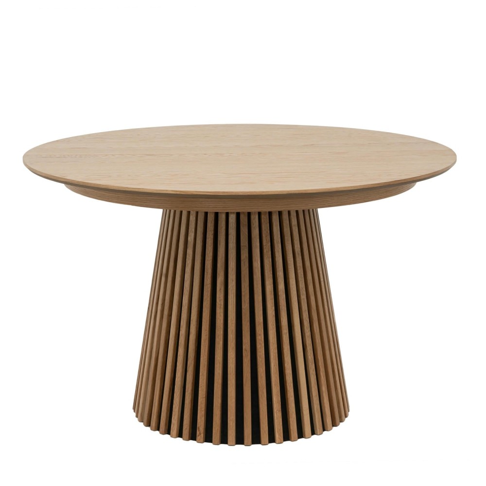 Svendborg Extendable Round Dining Table ø120 Natural Oak