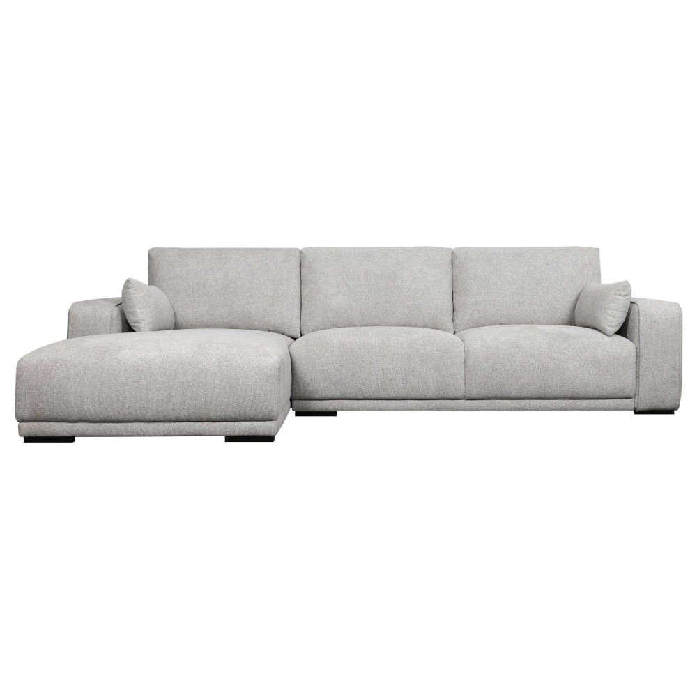 California L-Shape Sofa Left Grey