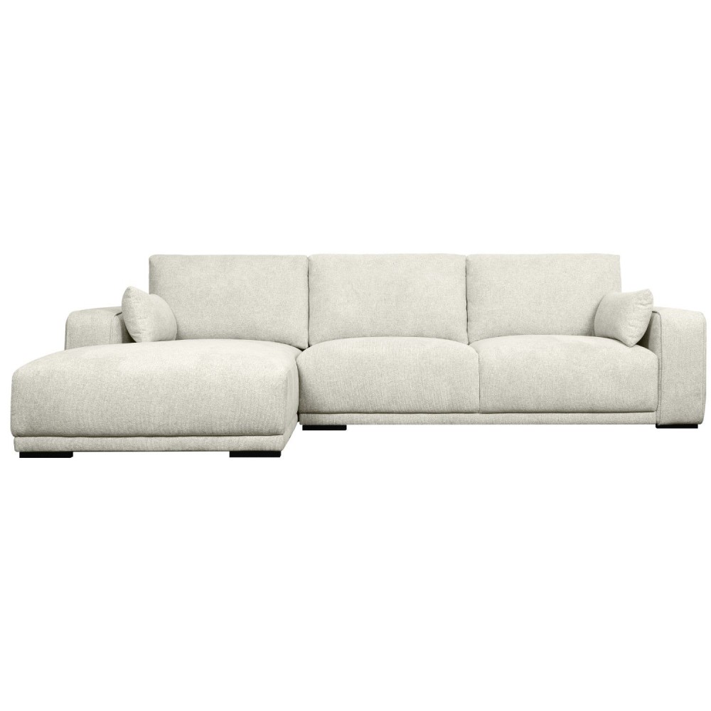 California L-Shape Sofa Left Beige
