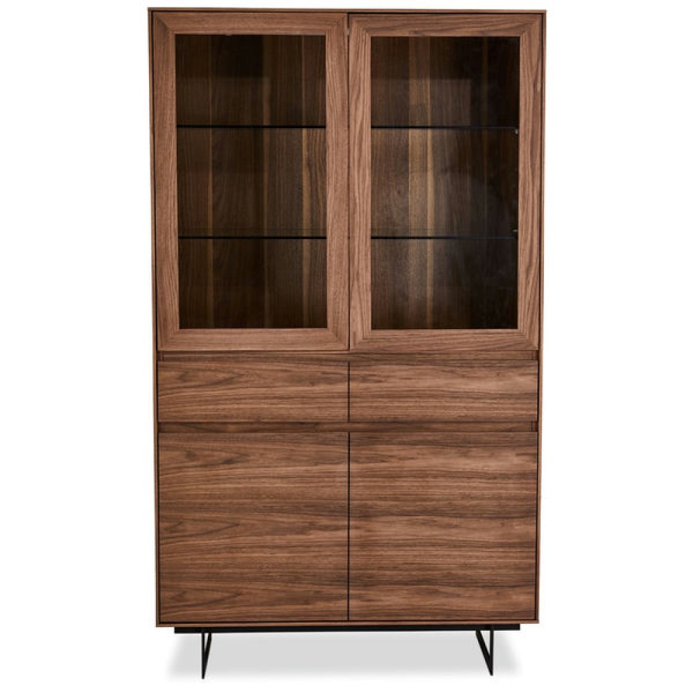 Tokyo Display Cabinet Walnut