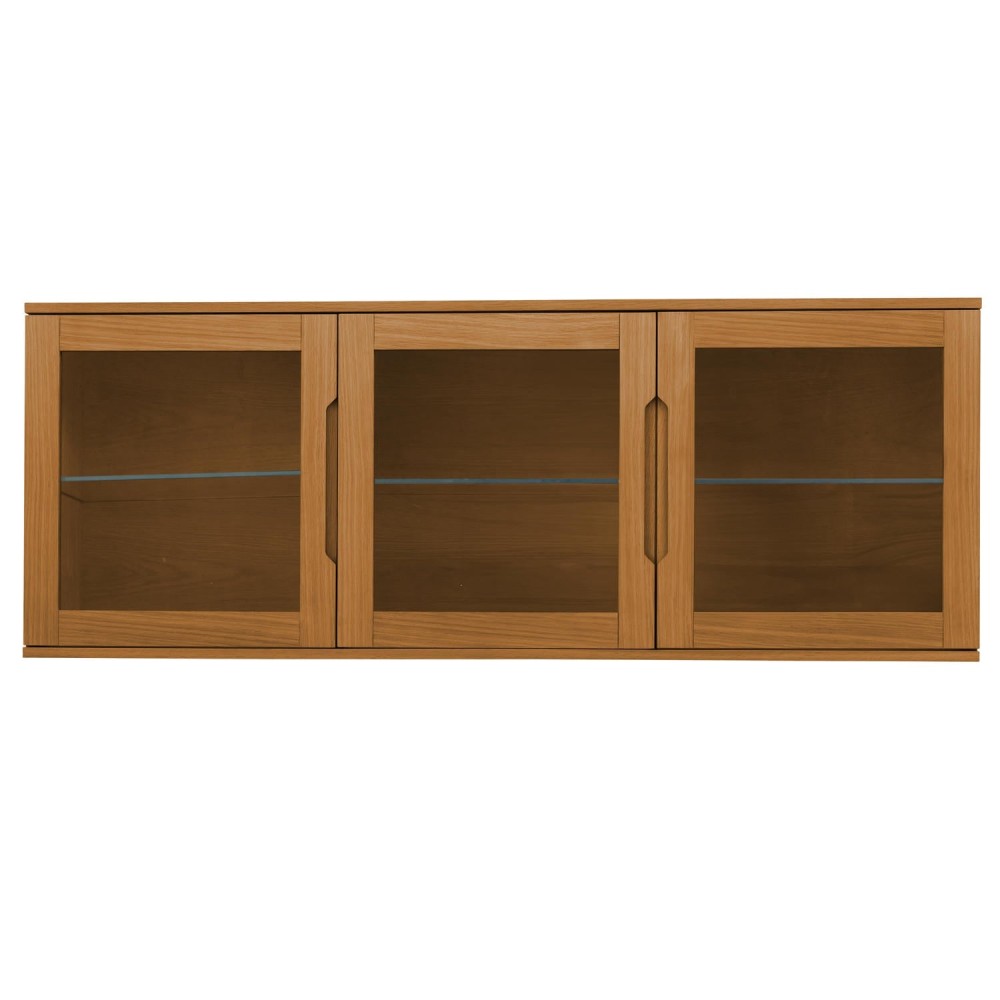 Kerteminde 3-Door Wall Cabinet Natural Oil