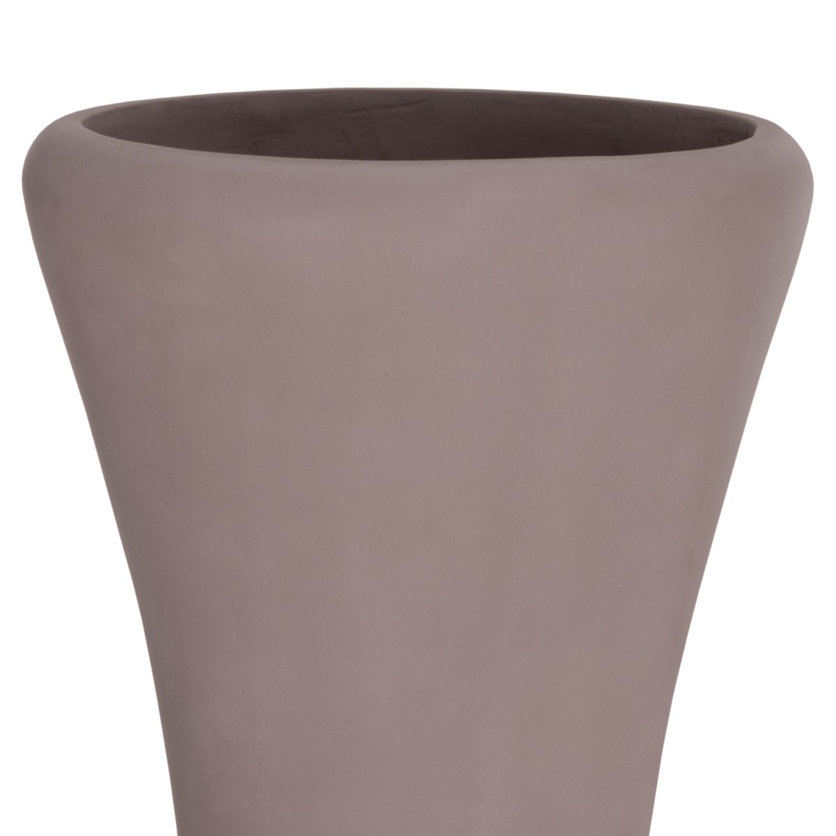 ΔΙΑΚΟΣΜΗΤΙΚΟ ΒΑΖΟ ΔΑΠΕΔΟΥ NEBULA HM4660.05L FIBER CEMENT TAUPE--ΞΥΛΟ ΤΕΑΚ Φ45x172Υεκ