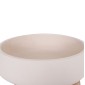 ΓΛΑΣΤΡΑ ΕΣ.ΧΩΡΟΥ FRELLO HM4674.02M ΛΕΥΚΟ FIBER CEMENT--TEAK ΒΑΣΗ 27x26,5x12Υεκ.