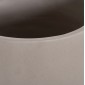 ΓΛΑΣΤΡΑ ΕΣΩΤ.ΧΩΡΟΥ QUAN HM4680.03L FIBER CEMENT ΓΚΡΙ--ΒΑΣΗ TEAK Φ38x62Υεκ