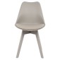 ΚΑΡΕΚΛΑ VEGAS HM0033.40 ΠΟΛΥΠΡΟΠΥΛΕΝΙΟΥ-PU-ΓΚΡΙ 48x56x82 εκ.