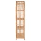 ΒΙΒΛΙΟΘΗΚΗ HM9552 ΑΠΟ ΦΥΣΙΚΟ RATTAN ΣΕ ΦΥΣΙΚΟ ΧΡΩΜΑ 80x40x182Υεκ.